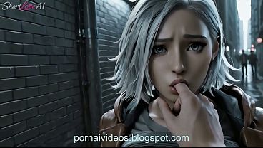 Grace Ashcroft Sneaks You Into Alley for Rough Public Sex POV