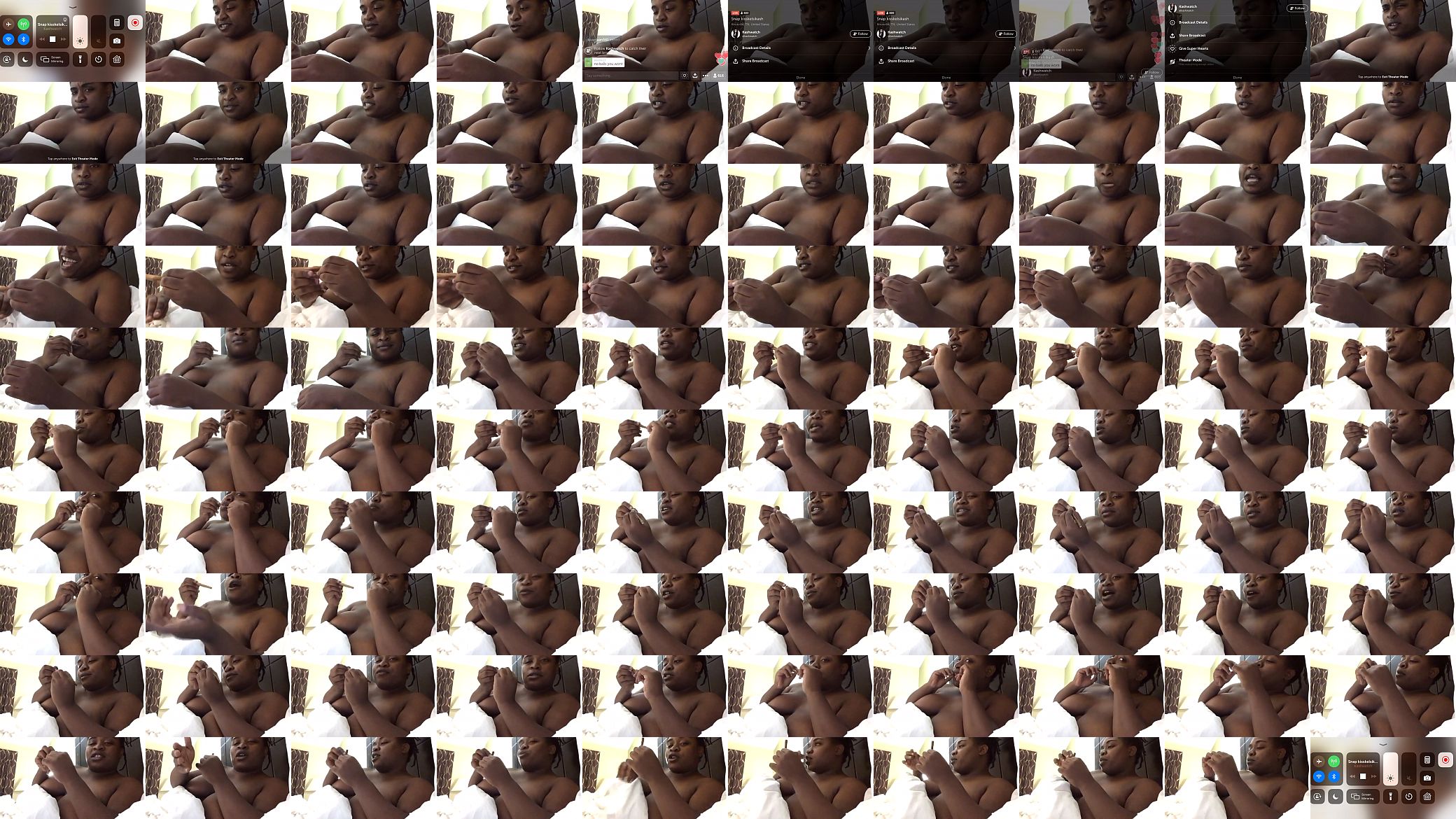 Black girl teasing on periscope 预览图