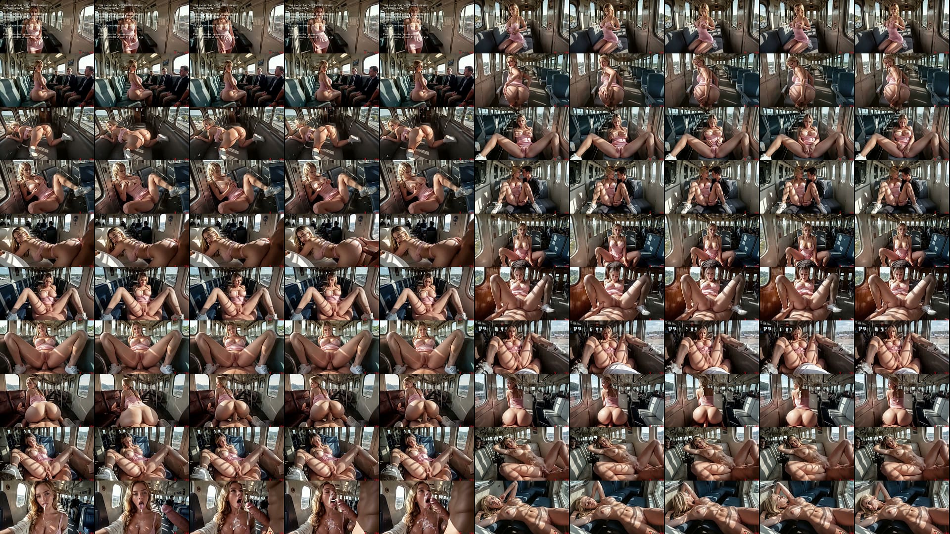 I had sex with a stranger in the next seat on the plane, with a blonde in pink, hot sex in public.[AI] 预览图
