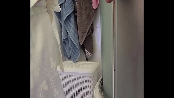 Stepmom helped her son jerk off and cum