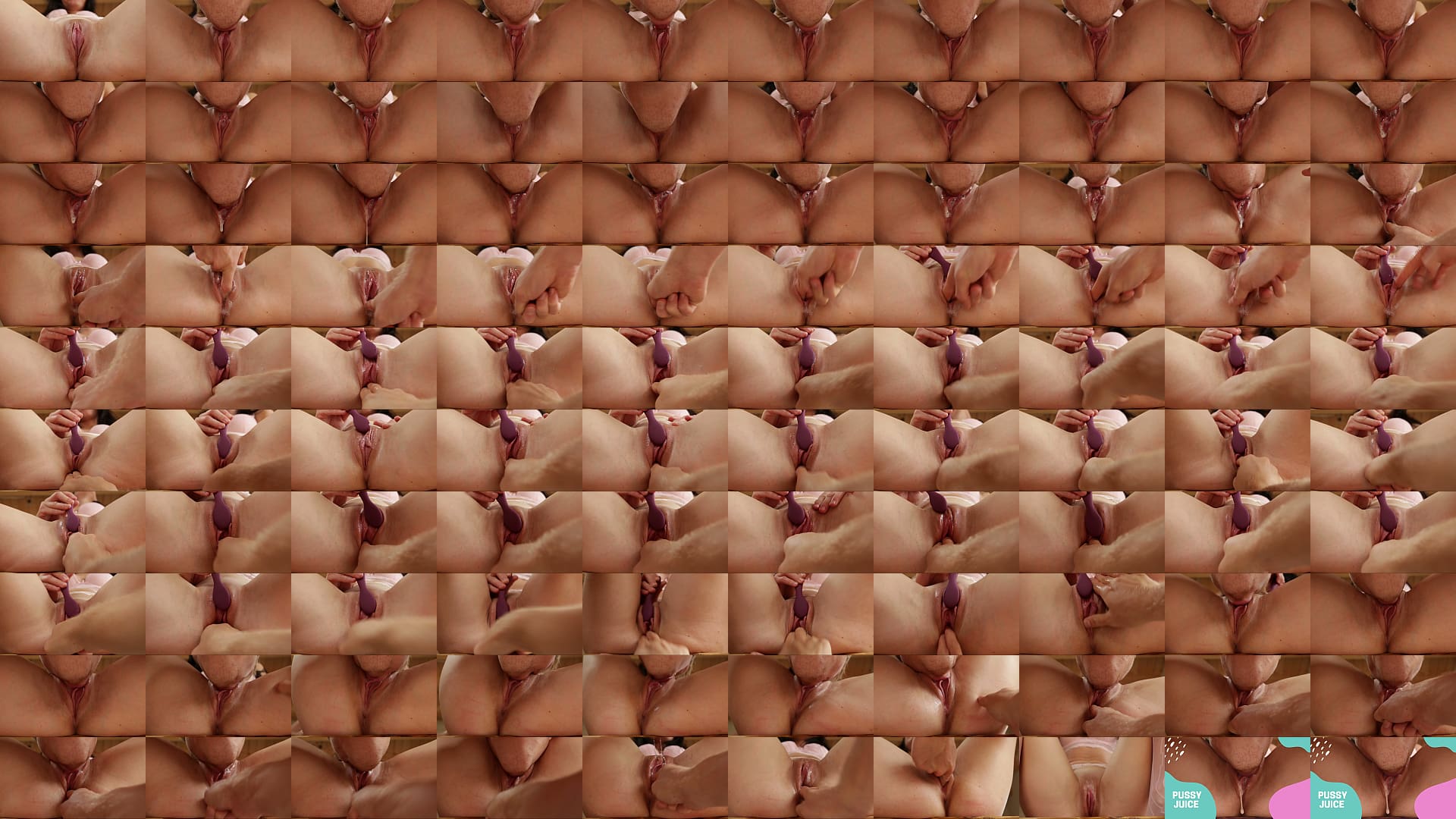 4K Pussy Eating, Fingering and Clit Vibrating Make My Stepsister Cum - Real Homemade - I Love Her Pussy Juice 预览图