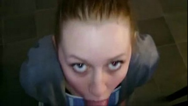 Redhead deepthroating her boyfriend