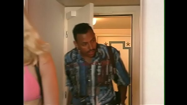 Young blonde cutie Amanda Angel ensnared herself  by black pickup artist