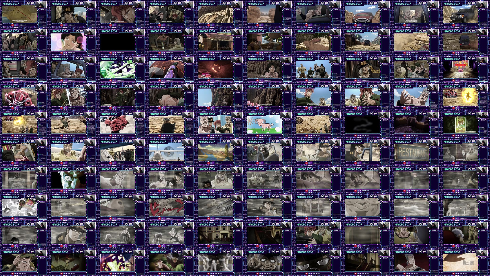 JoJo&#039;s Bizarre Adventure The Animation Parte 3|Cap&iacute;tulos 13-14 预览图