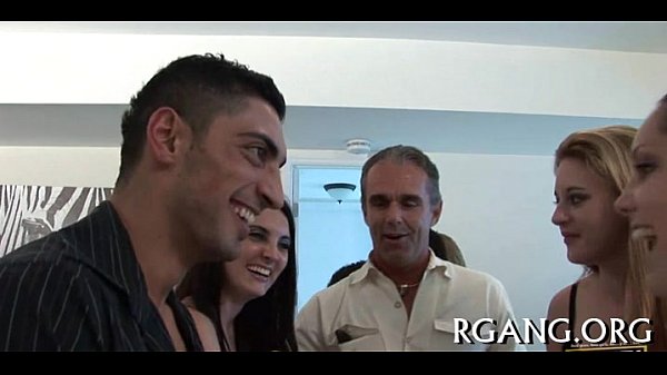 Great-looking sex party