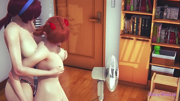 Download Video - Evangelion Hentai Yuri 3D - Mari do a cunnilingus and rubs boobs to Asuka - Japanese Asian Manga anime game cartoon porn lesbian animation