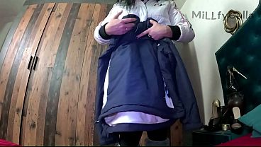 Double Downjacket Fetish – Sexy Dance, Soft Touch & Masturbation Preview