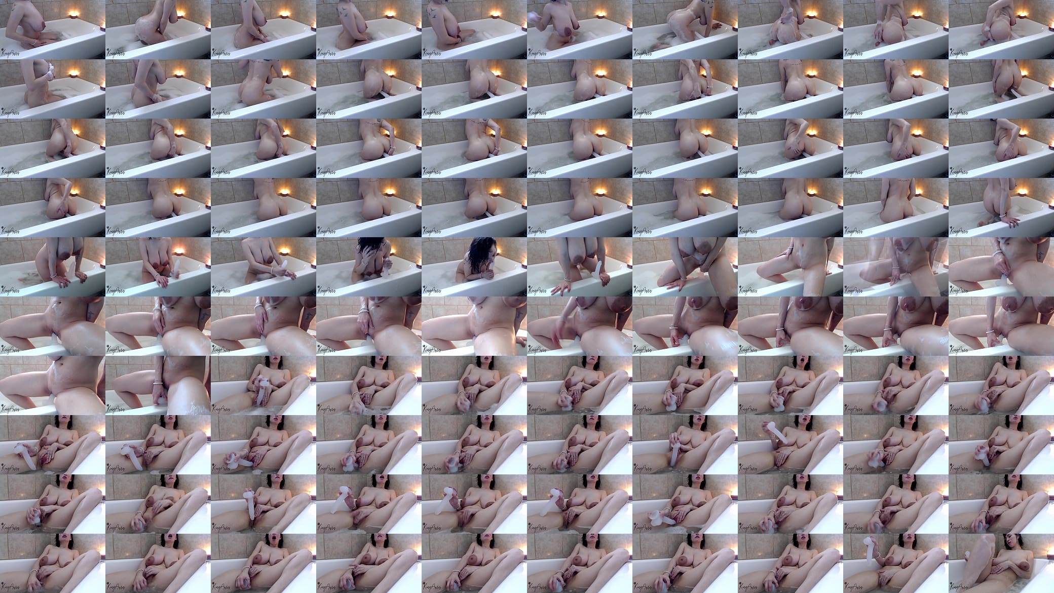 Big Tits MILF Fucks Herself In Bath 预览图