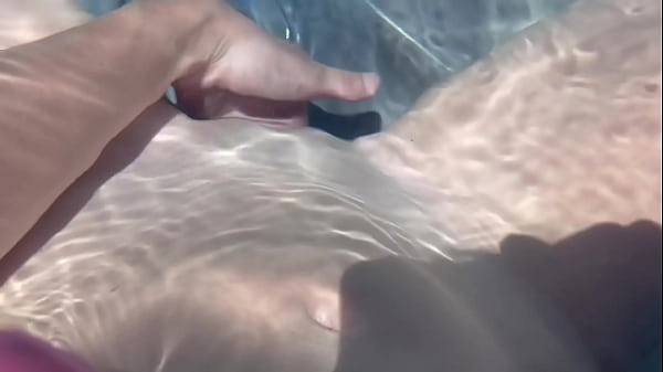 Artemisia Love pussy fingering session in the Jacuzzi POV