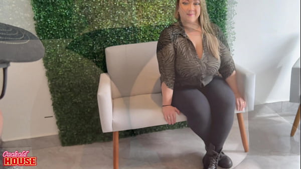 This chubby married woman is a hottie whose cuckolded husband lets other men have sex with her.