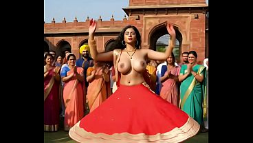 Big boobs gril dancing