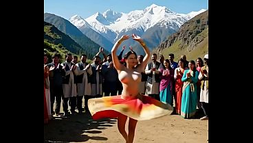 Big boobs gril dancing