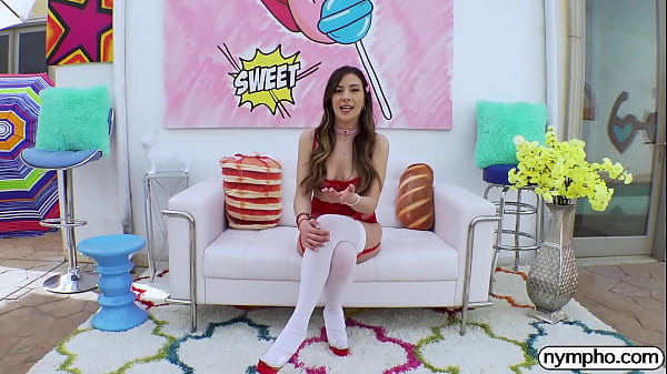 NYMPHO Hooked on naughty brunette Natalie Brooks