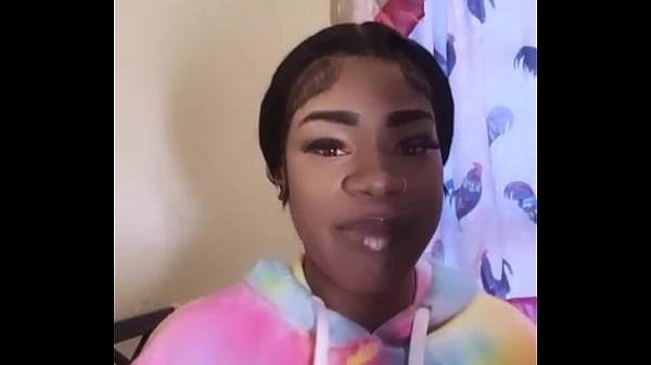 HOT EBONY BADDIE IN HER FEELINGS WHILE SUCKING BIG BLACK COCK ( BBC)