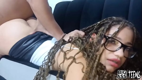 My stepbrother punishes me for not doing my chores at home, he penetrates my pussy with his cock