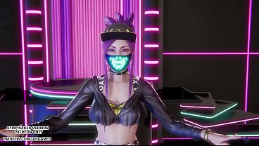 Download Video - &lbrack;MMD&rsqb;  HWASA - NA - Akali Sexy Kpop Dance League of Legends Hentai Uncensored 4K 60FPS