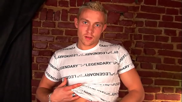 Beautiful straight boy plays with fleshlight