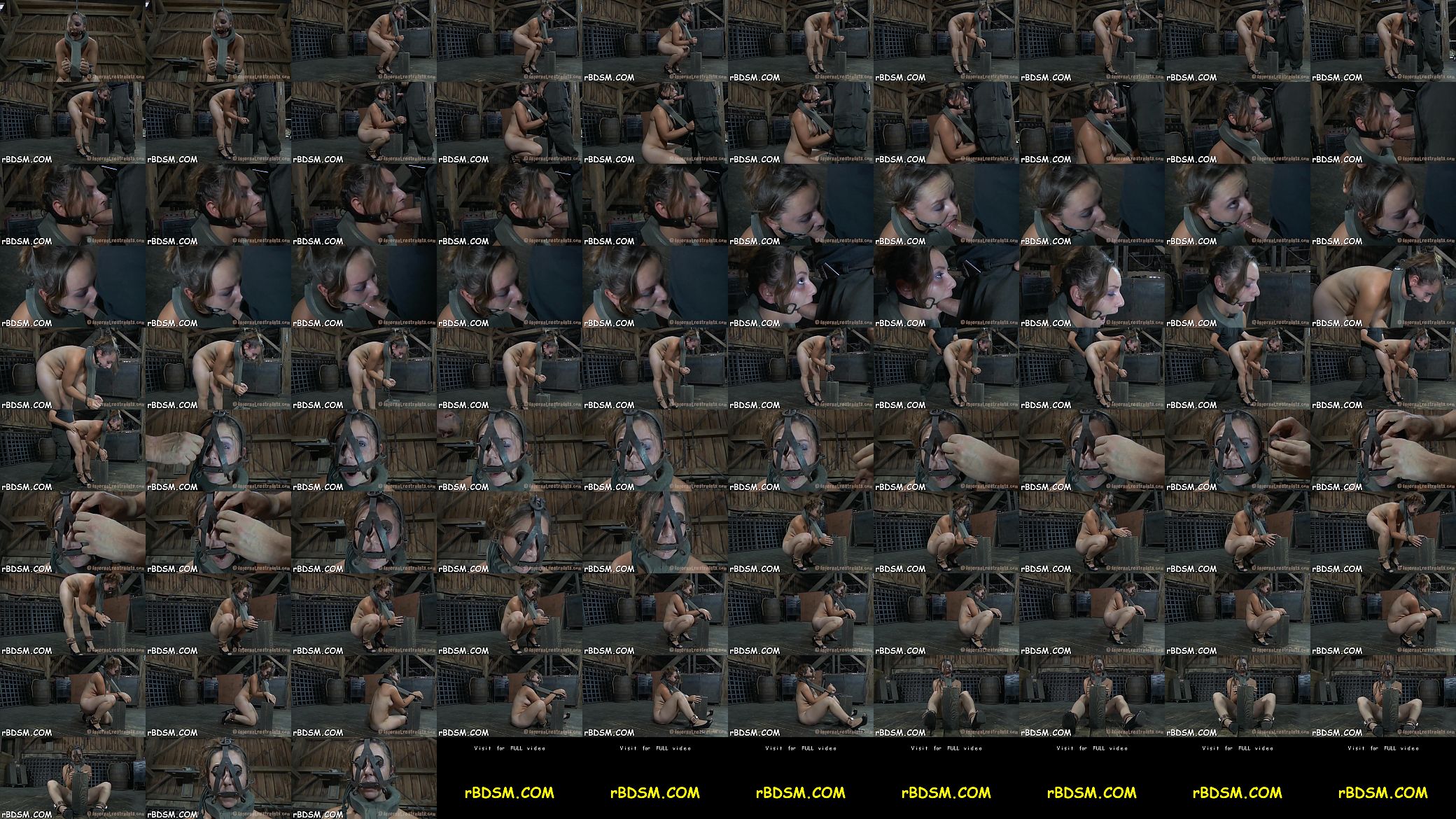 Caged up beauty is coercive to give stud wild cock engulfing 预览图