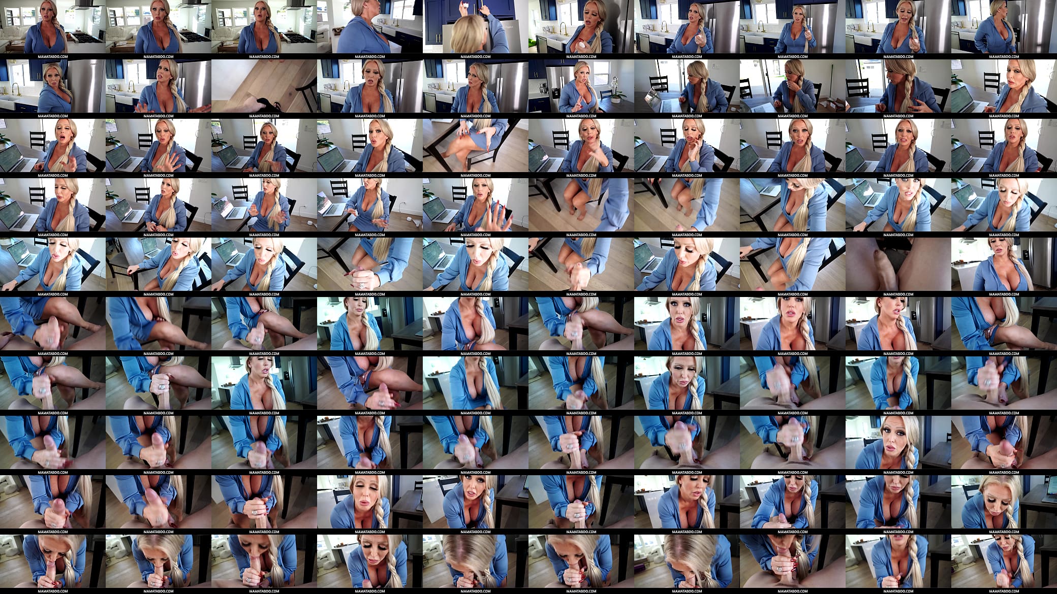 MamaTaboo  -  Alura Jenson Helping her Boy (Tommy Wood) with his Unstoppable Erection 预览图