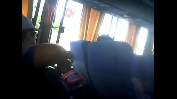 woman gropes tio mustachioed in bus.3GP