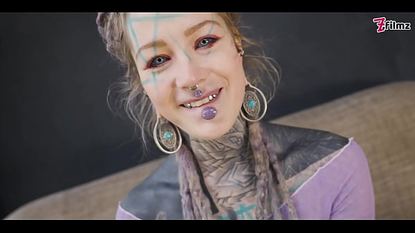 Tattooed Hippie's ANAL Fucking with Big Toy and Get Fuck by Real Big Cock