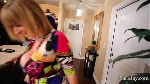 Insatiable Sara Jays Milks Busty TS Babe TS Foxxy's Hard Cock!