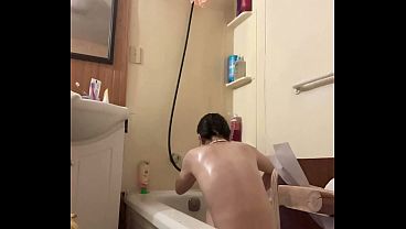 petite body with hairy pussy nature hana in shower wet