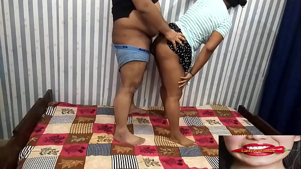 Romantic and real couple sex at home