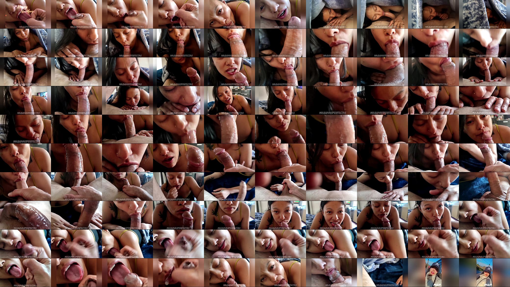 DEEP THROAT AND MOUTH FUCK. SHE EATS ALL MY CUM MAQUINASPERFECTAS 预览图