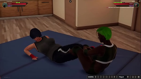Lacey Punk VS Saniah (Naked Fighter 3D)