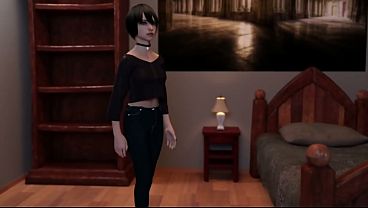 Girl Muscle Growth 3D Animation Compilation