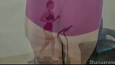 トレッドミルで体力テスト!汗だくの目標達成!