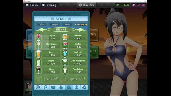 HuniePop - Part 2 - UNCENSORED (Compilation of all sex scenes) HD 1080p - Full Game - Easter Eggs - all scenes and secrets