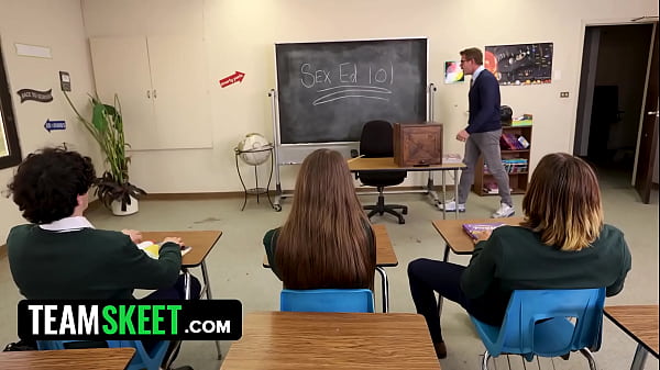 Download Video - Innocent Girl Becomes Sex Ed Prop - TeamSkeet Singles