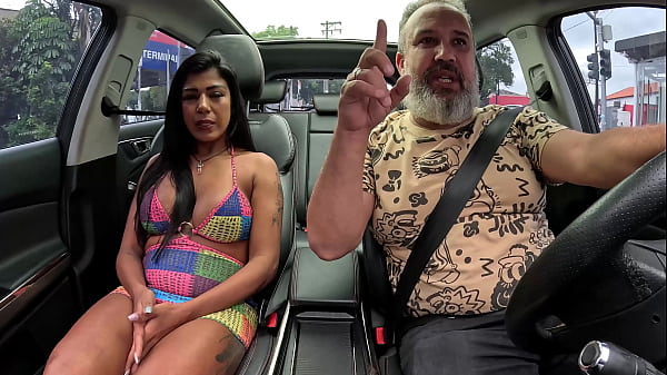 Busty Brazilian Gets Her Ass Fucked Raw In The Backseat