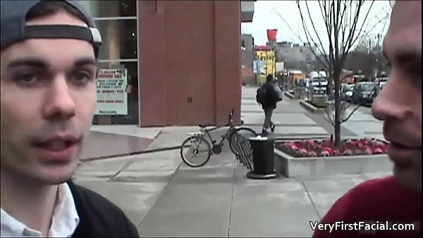 Two gay guys have fun sucking hard cock gay sex