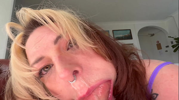 MY POV - THE SLOPPY BLOWJOB OF PEGGY SUE