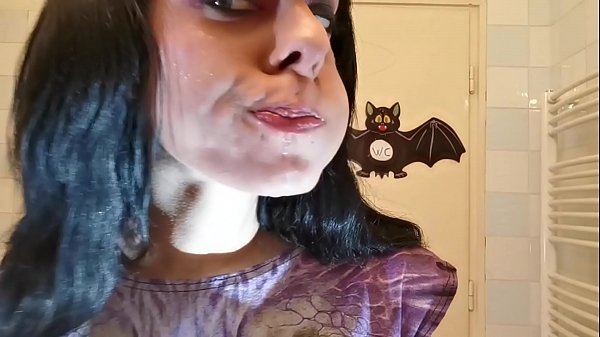 Mouth & teeth fetish toothbrush after goodmorning BJ pt2 HD