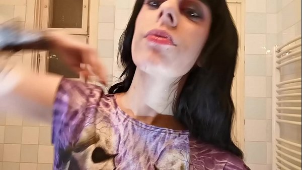 Mouth & teeth fetish toothbrush after goodmorning BJ pt2 HD