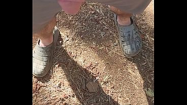 Outdoors piss