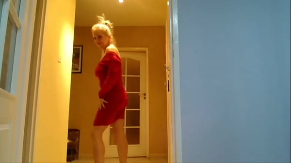 Red Heels, Red Dress & Tight Holes... - Webcam Show #3