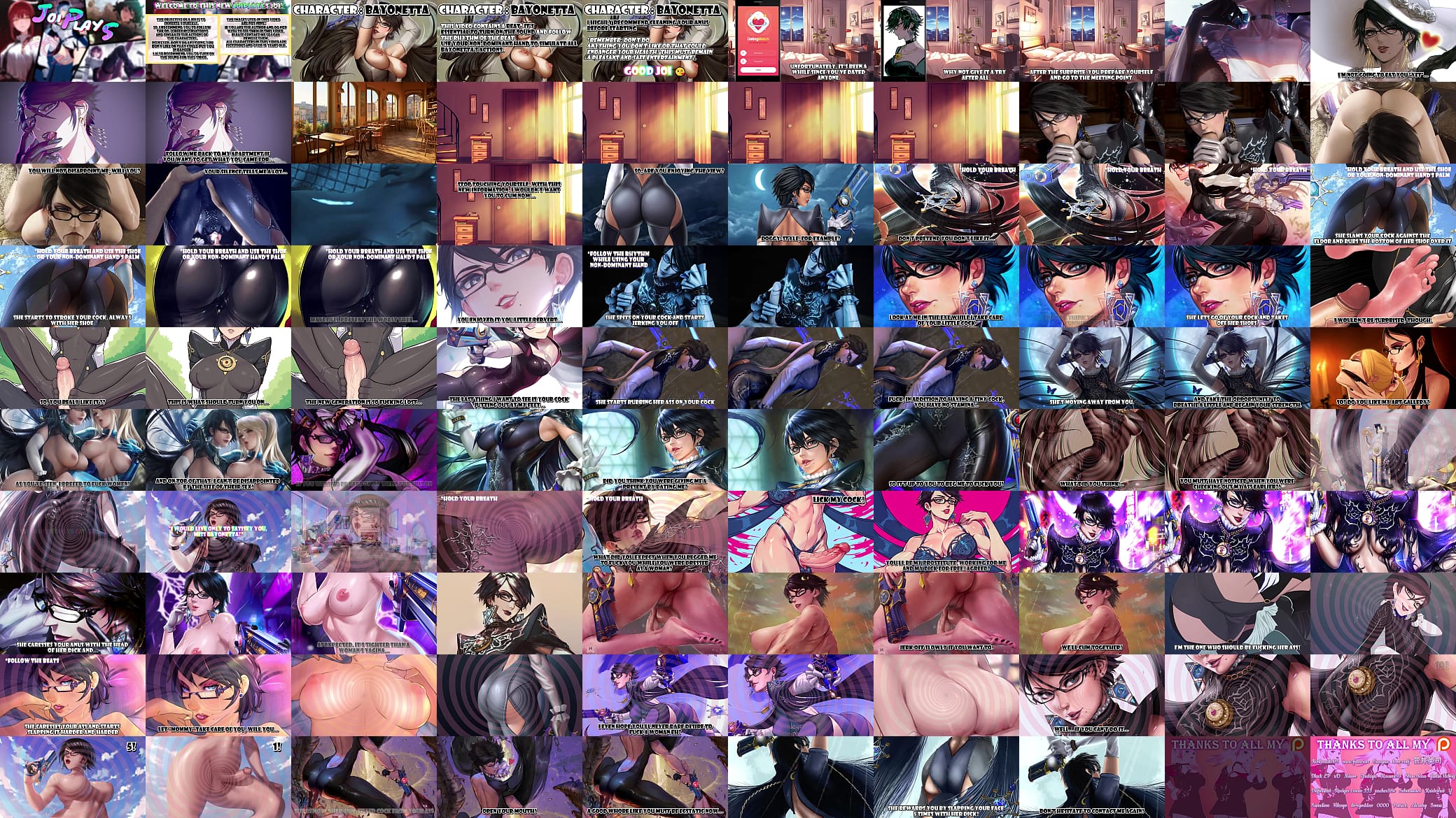 Fucked and turned into a slut by your futa milf Bayonetta (Hentai Femdom JOI, Futanari, Crossdressing...) 预览图