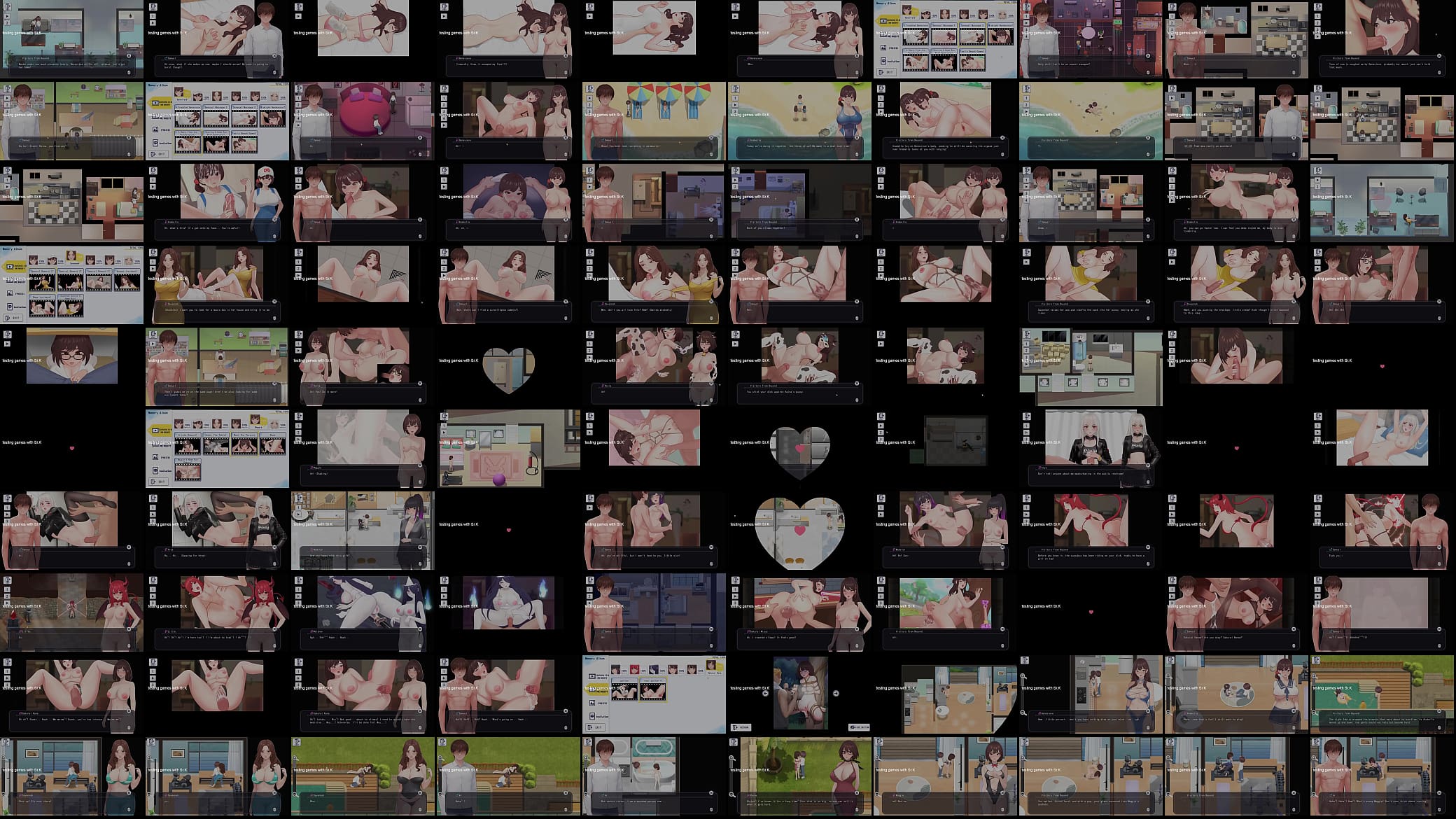 H-Game Summer Clover  ALL SCENES  developer by Connection 预览图