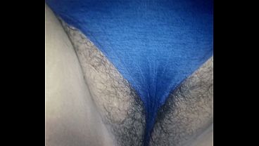 Fondling my fat, hairy mother-in-law's pussy