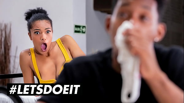 Download Video - HORNYHOSTEL - &lpar;Tina Fire&comma; Jesus Reyes&rpar; - Huge Tits Ebony Teen Caches Panty Sniffer And Lets Him Fuck Her Ass
