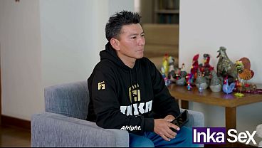 INKA SEX - Shy Peruvian woman is fucked by a fake porn producer