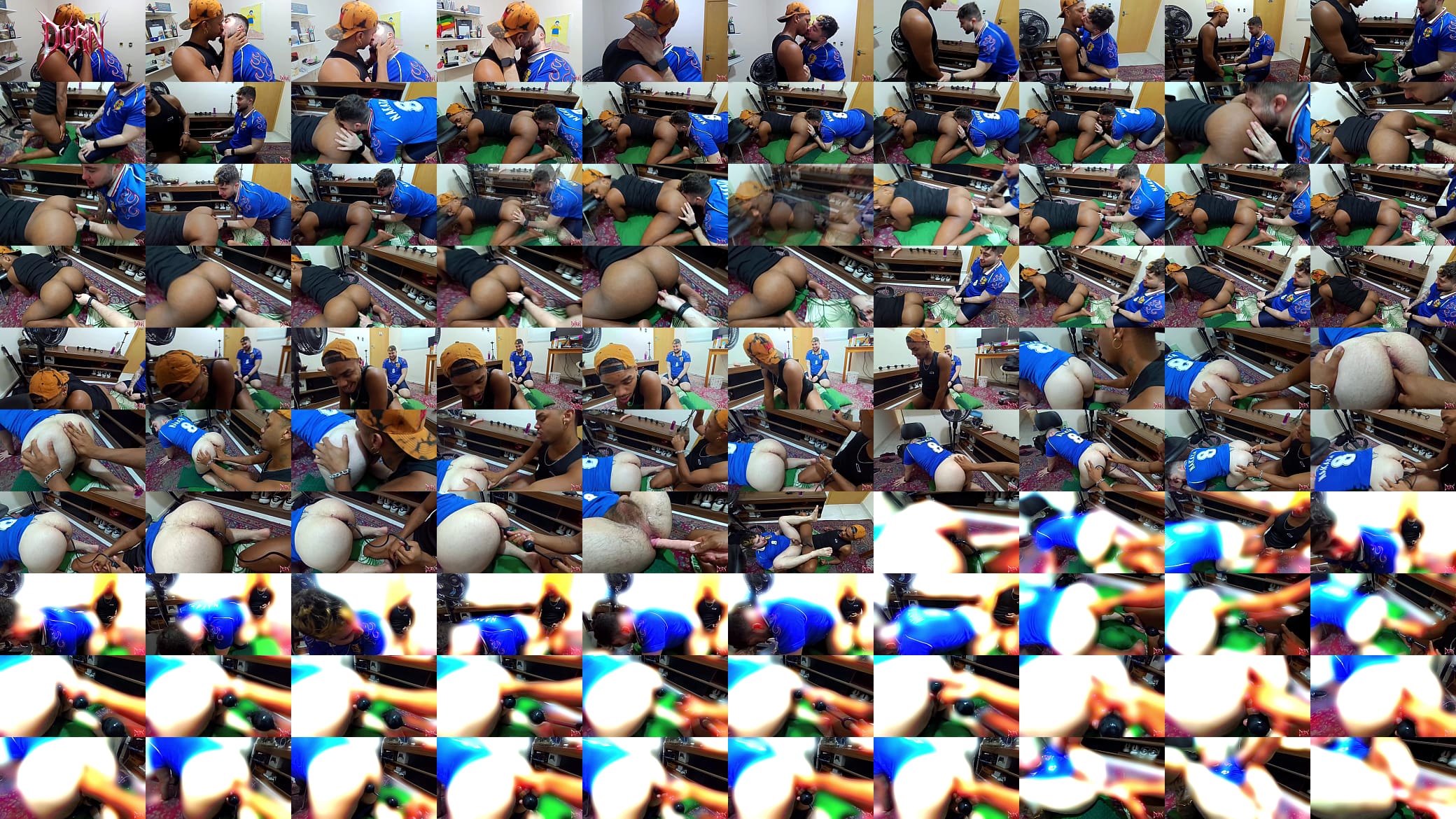Mlk preto e mlk branco brincando com cuzinhos (COMPLETO NO RED) 预览图