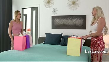 Best Friends Turn Lovers After a Shopping Trip - Diana Grace, Taylor Wild