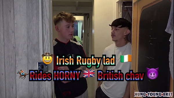 Download Video - Irish Rugby lad Rides HORNY British chav