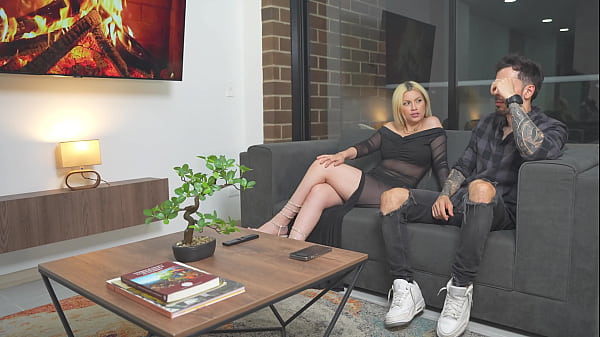 Download Video - BUSTY&comma; BLONDE&mdash;My step uncle's wife convinces me to fuck her hard while I'm on the phone with my girlfriend&period;